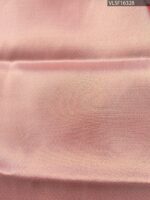 Grey and Orange Fancy Silk Saree with Floral Motifs and Elegant Border - Image 4